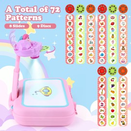 Drawing Projector for Kids,Arts and Crafts for Kids,Include Drawing Board,Crayons,Coloring Book,Stickers etc,Kids Toys for Age 3-5 Year Old Girls Christmas & Birthday Gifts (Mermaid Drawing Box)