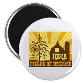 CafePress IOWA FIELD OF DREAMS Magnets 2.25" Round Magnet, Refrigerator Magnet