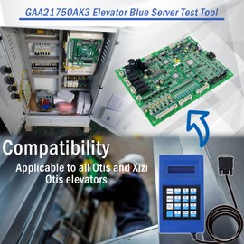 Lqito GAA21750AK3 Elevator Blue Server Test Tool Unlimited Times Unlock Lift Elevators Operator Debugger Service Tool TT/Converter Compatible with All The Otis and XIZI Otis Elevator