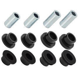 Rear Shock Bushing 8 Pcs & Sleeve 4 Pcs for Polaris Ranger 400 425 500 570 700 800 900 1000 Diesel ETX EV TM