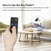 Key Finder Wireless Loud Sound 15‑30m 433.92MHz Key Locator with