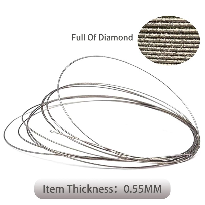 1PC Coping Saw Steel Frame with 0.5mm diamond wire saw,
