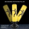 Inflatable Boxing Column Adults Fitness Decompression Sandbag Punching Bag ThickenYellow