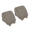 BuliBoao Driver and Passenger Side Bottom Perforated Seat Cover Replacement