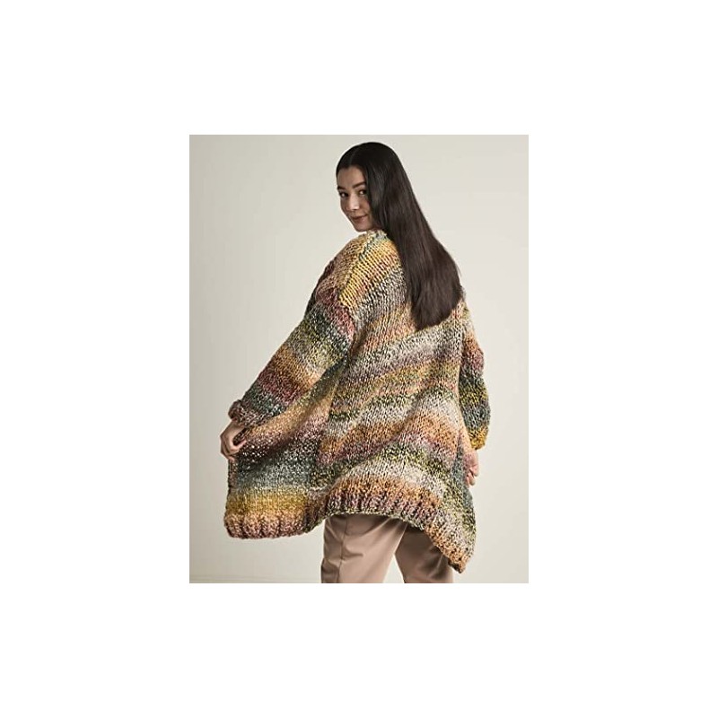 Wendy Super Chunky Knitting Pattern for Ladies Quick Knit Cardigan