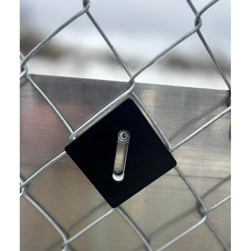 REFLECTIVE SOLUTIONS - Chain Link Fence Sign Mounting Brackets -