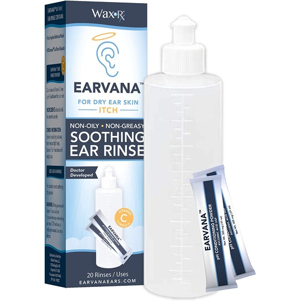 EARVANA Soothing Ear Rinse for Dry Ear Itch