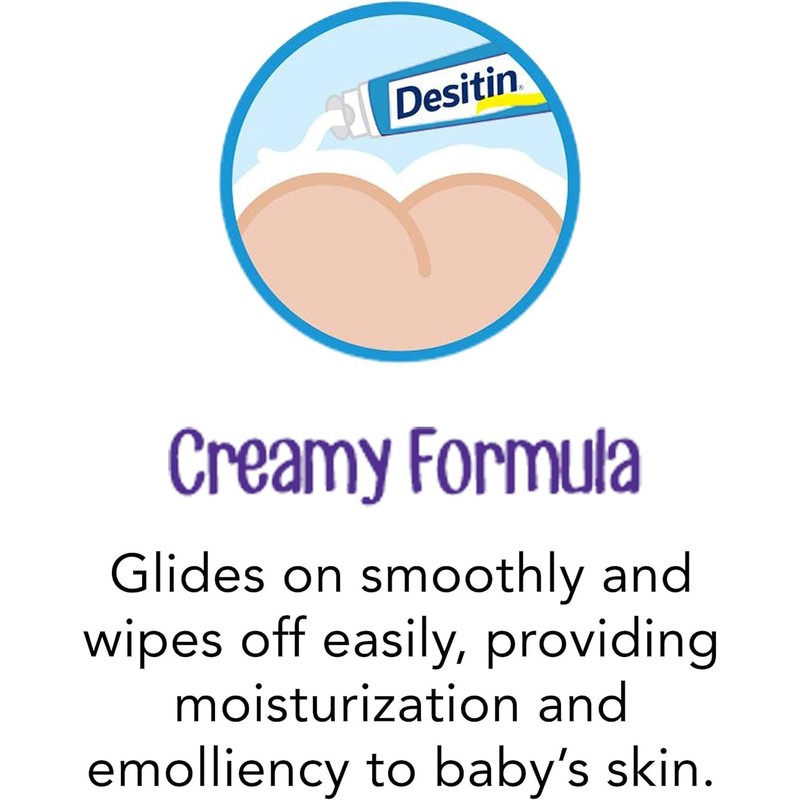 DESITIN RAPID RELIEF CREAMY 4OZ J&J CONSUMER SECTOR