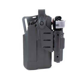 Eleven 10 Rigid TQ Case for C-A-T Tourniquet | Black Holster Attachment for Safari Holsters (Black, RDS Mount)