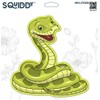 Squiddy Happy Snake - Vinyl Sticker Decal for Phone, Laptop,