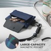 VULKIT Cartera RFID de Cuello para Hombre y Mujer con