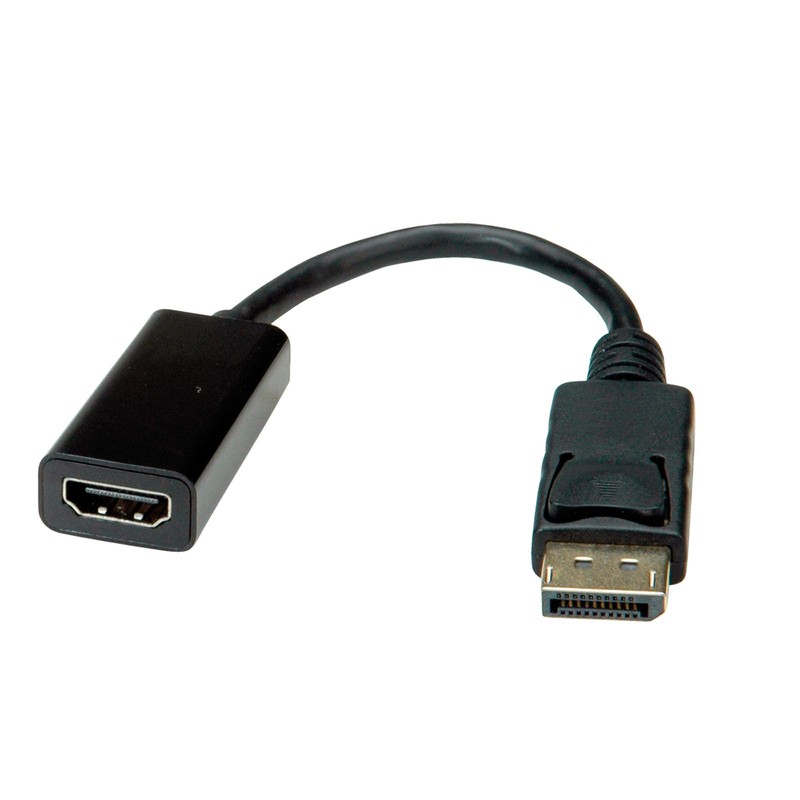 VALUE DisplayPort HDMI Adapter, DP ST - HDMI BU