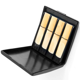 Saxophone Reed Case, Saxophone Clarinet Reed Case Black ABS Waterproof Storage Box Musical Instrument Accessories Accessories for Musical Instruments