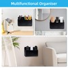 ElysianTails TV Remote Holder, 2 Packs Remote Control Holder 3