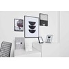 nielsen Atlanta 6x8" Aluminium Black Matt Photo Frame Portrait &