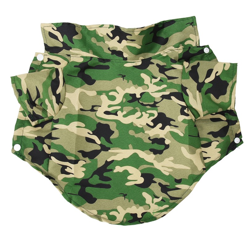Dog Shirts Summer Stylish Camouflage Breathable Cool Pet Summer T