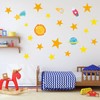 Large Star Stencil Set, 8 PCS Reusable Plastic Templates in