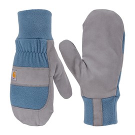 Carhartt Women's Wind Fighter Fleece Work Mitt, Thundercloud Grey, Small
