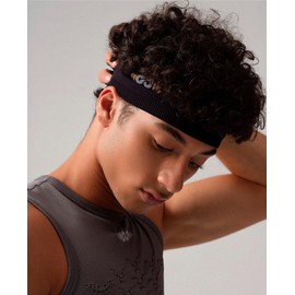 Mulor Headband Women's Men's Sports Sweatband Forehead High Elastic Moisture Wicking for Running Fitness Yoga Cycling Playing Tennis
