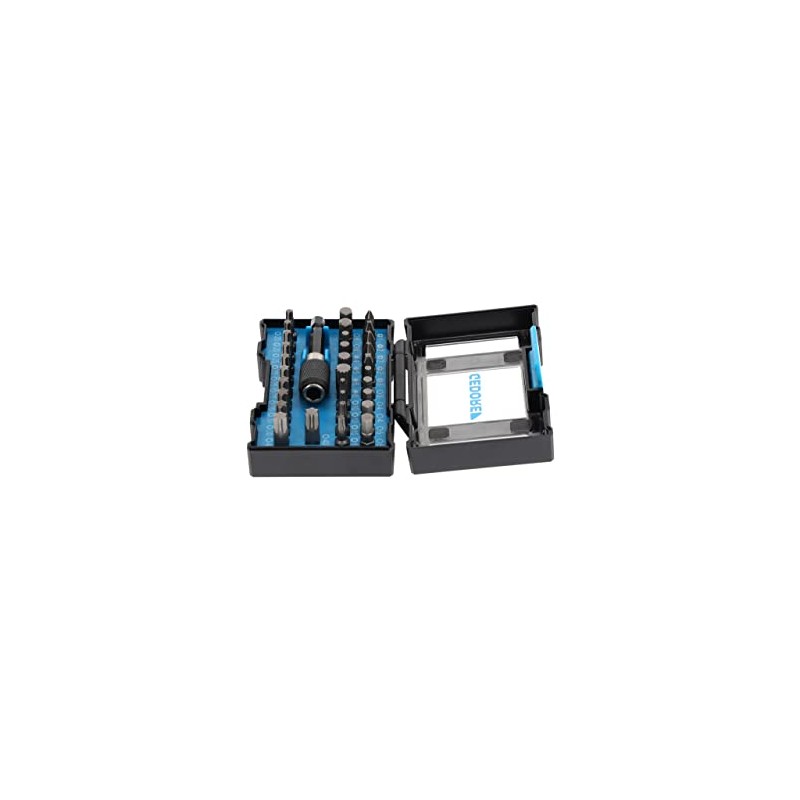 Gedore 666 Nickel Cable Industrial Drill Bit Set 32-Piece