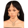 Touchstone NEW Indian Bollywood Trends Filigree Floral Pattern Sparkling Pearl