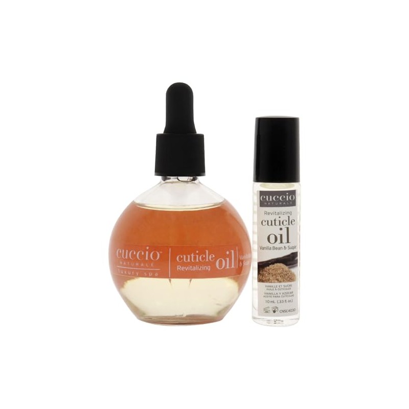 Cuccio Naturale Revitalizing Cuticle Oil Duo Pack - Vanilla Bean