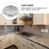 UKCOCO Recessed Garbage Lid Counter Trash Cover, Built-in Flap Cover