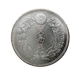 Dainippon 1878 Trade Silver Replica Coin