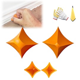 Silicone Seam Tool,Silicone Caulking Finishing Tool Kit,3/6/10/16mm Reusable Applicators & Finger-Style Smoothers for Kitchen,Bathroom,Joints(2 PCS)