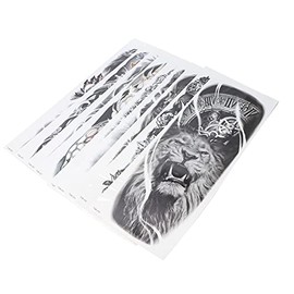 9 Pegatinas de Tatuaje Falso de Brazo Completo, Tatuajes Temporales a Prueba de Agua Y Tatuaje de Hombro de Medio Brazo, Pegatinas de Arte Corporal Fa