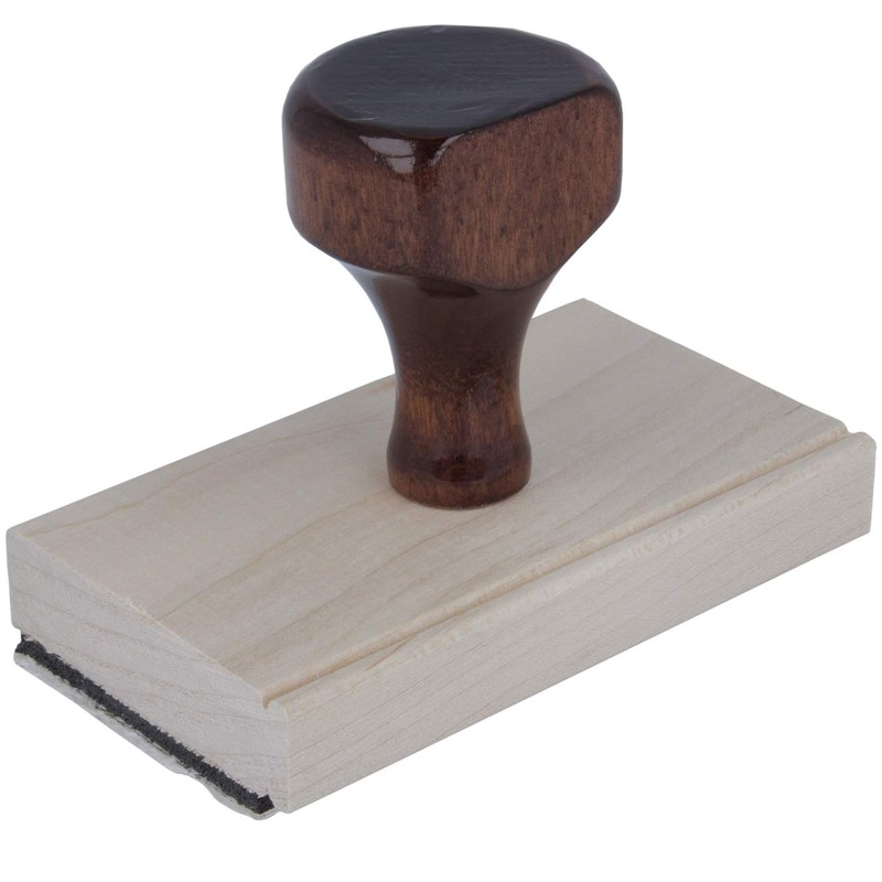 ExcelMark Traditional Custom Rubber Stamp (Oversized)