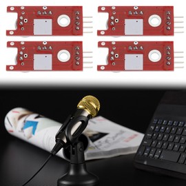 Be In Your Mind 10Pcs KY-037 High Sensitivity Sound Detection Big Microphone Module AVR PIC Sound Detection Module Compatible with Ar-duino/Raspberry Pi 40x15x14mm