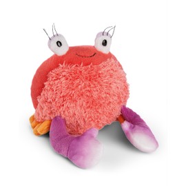 NICI Cuddly Toy Crab Seabelle 15 cm - Plush Toy for Cuddling and Loving, Sustainably Produced Soft Toy Made from Recycled Materials - 49786