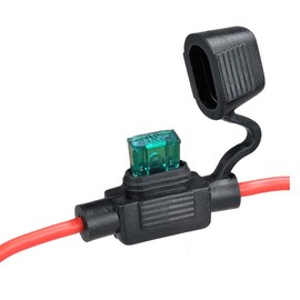 Inline Mini Blade Fuse Holder Splash Proof Car 12V 20A (2)