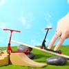 Civaner 22 Pcs/ 2 Sets Finger Scooter Toy Mini Scooters