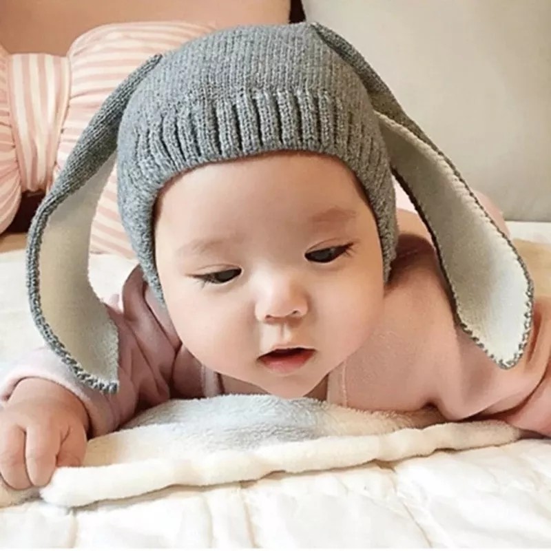 Gorro Bebe Orejas Conejo Niñas Niños 12pz Mayoreo