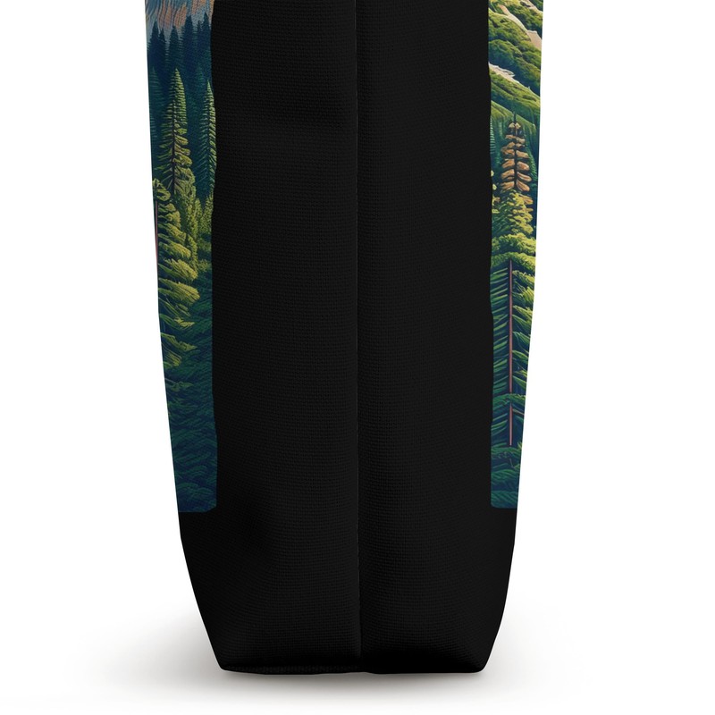 USA Yosemite Nature National Park Sierra Nevada Colorful Tote Bag