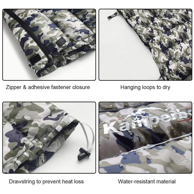 Ultralight Sleeping Bag 800+ Fill Power Duck Down Sleeping Bag