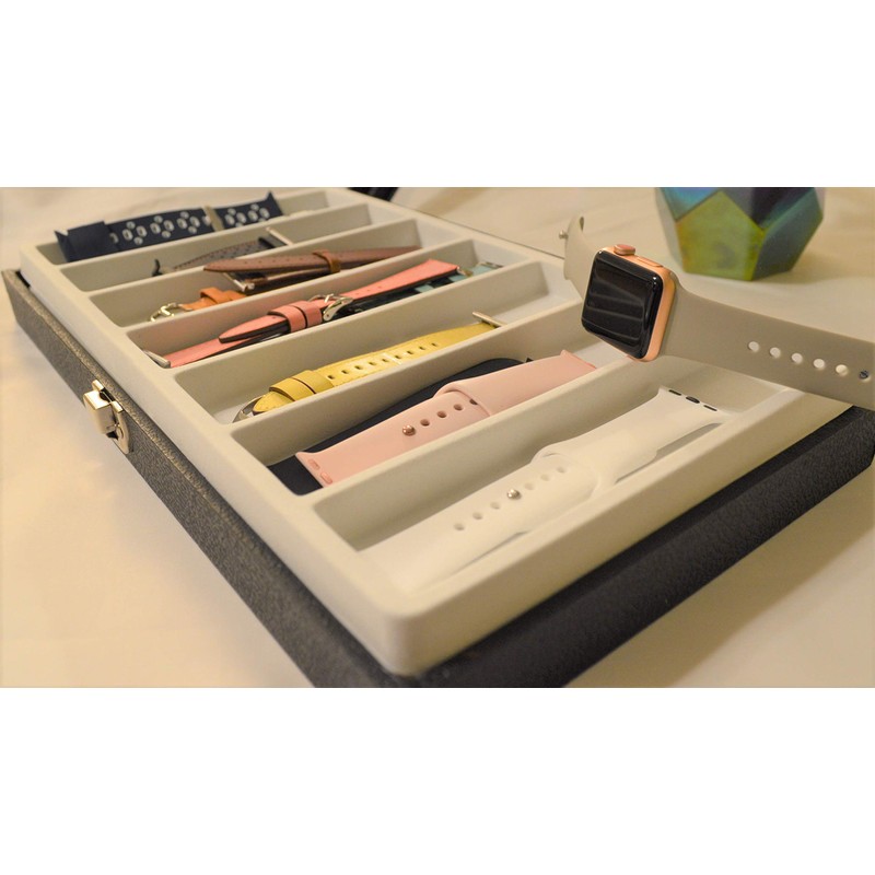 xchangeables Storage Box Leather Case Organizer for Apples Watch Bands