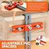 AUXTUR Cabinet Hardware Jig with Deep Hole Pencil, Adjustable Cabinet