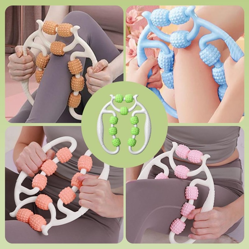PANYIXUAN Beine Cellulite Roller MassagegeräT, FöRdert Die Durchblutung, Massageroller, Geeignet
