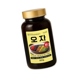 Cornelian cherry, Korean black raspberry, Chinese berry, Goji berry, Schisandra berry pills 300g / 산수유 복분자 지구자 구기자 오미자 환 300g