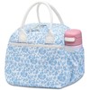 Lunch Box for Women, Insulated Lunch Bag Cute Corduroy Lunchbag
