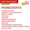Squirt Zero Sugar Grapefruit Soda, 12 fl oz cans, 12