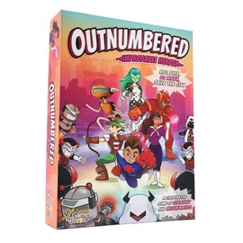 Outnumbered: Improbable Heroes Board Game - A Mensa Recommended Cooperative Superhero Math Game | Fun & Educational Game for Kids, Adults, and Families | STEM Game to Learn Multiplication & Division