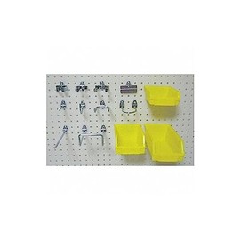Value Brand, 5TPF6, Pegboard Hook Assortment Kit, 95 Pieces
