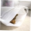 Mikinona Loose Leaf Tea Bags 100 Pcs Non-Woven Drawstring Tea