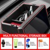 XWQZ Dashboard Behind Screen Storage Box 14 Inch Compatible with