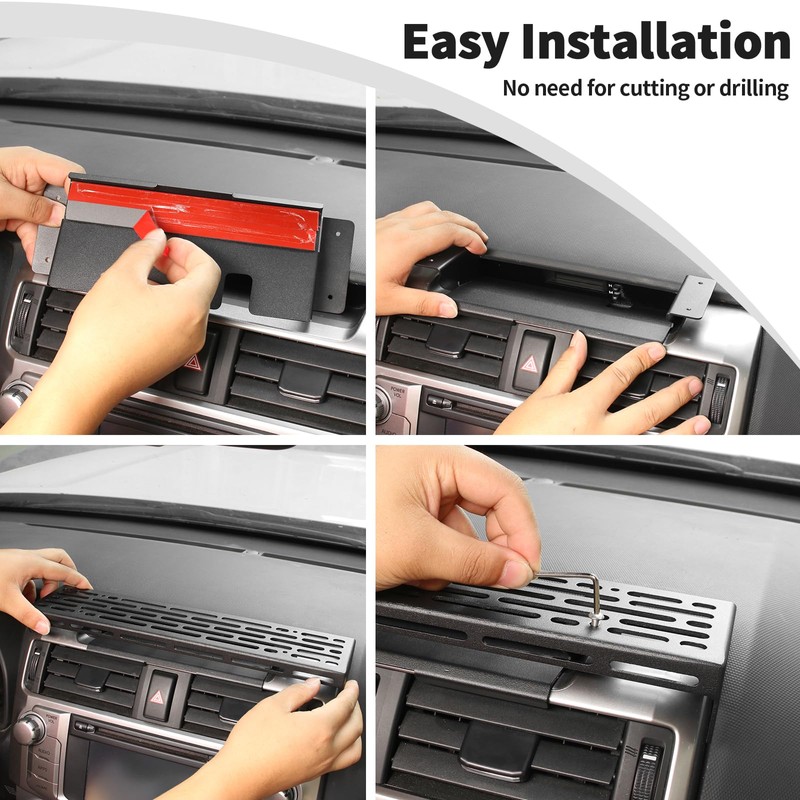 JWWY for 4runner Center Console Extension Holder Mount Dashboard Mounting