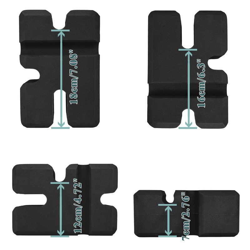 aleawol Bench Press Block Boards Adjustable, EVA Foam Bench Press